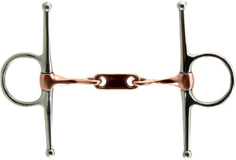 Coronet Copper Mouth Dr. Bristol Slow Twist Full Cheek Bit