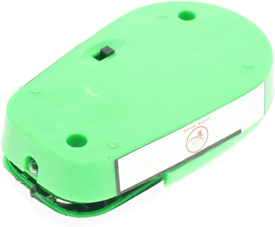 Cooplay 1PCS Shocking Fake Computer Mouse Model Prank Toy Joke Funny Gadget Electric Shock Tricky Gag Veigar April Fools Day for Halloween Party