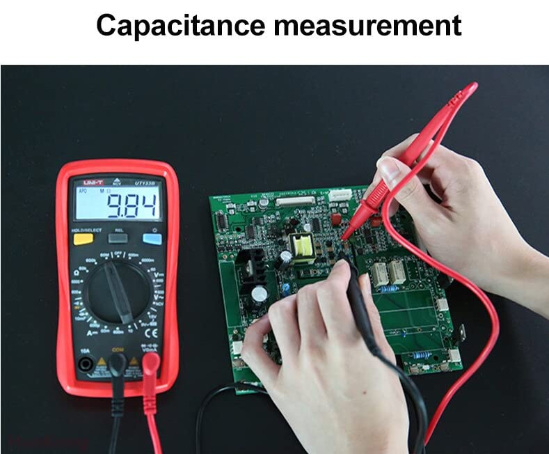 Multimètre testeur électrique AC DC capacimètre ampèremètre UT133A - 5