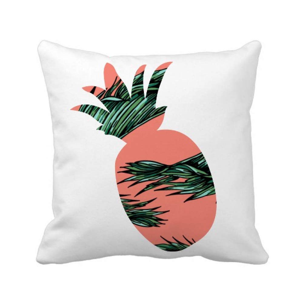 Housse de coussin ananas en textile premium aux finitions soignées
