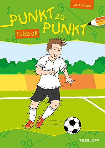Punkt zu Punkt 1 bis 150. Fußball: Malen nach Zahlen von 1 bis 150 (Von Punkt zu Punkt)
