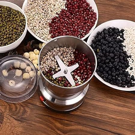 Image of Electric Smash Machine, Multifunction Small Food Grinder Grain Grinder, Portable Coffee Bean Seasonings Spices Mill Powder Machine for Home and Office WW005
