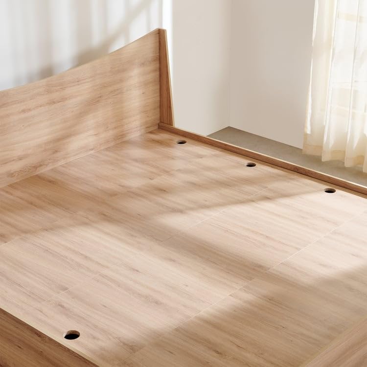 Image of Home Centre | Helios Alton | Engineered Wood | Box Storage | King Beds | Oak | 1 Year Warranty
