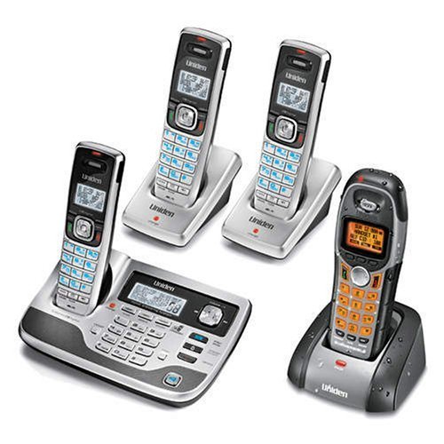 Sistema Inalámbrico Expandible Uniden TRU9585-4WX con Contestador Digital miniatura 1