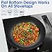 Souped Up Recipes 12.5 Inch Carbon Steel Wok For Electric, Induction and Gas Stoves (Lid, Spatula and User Guide Video Included)
