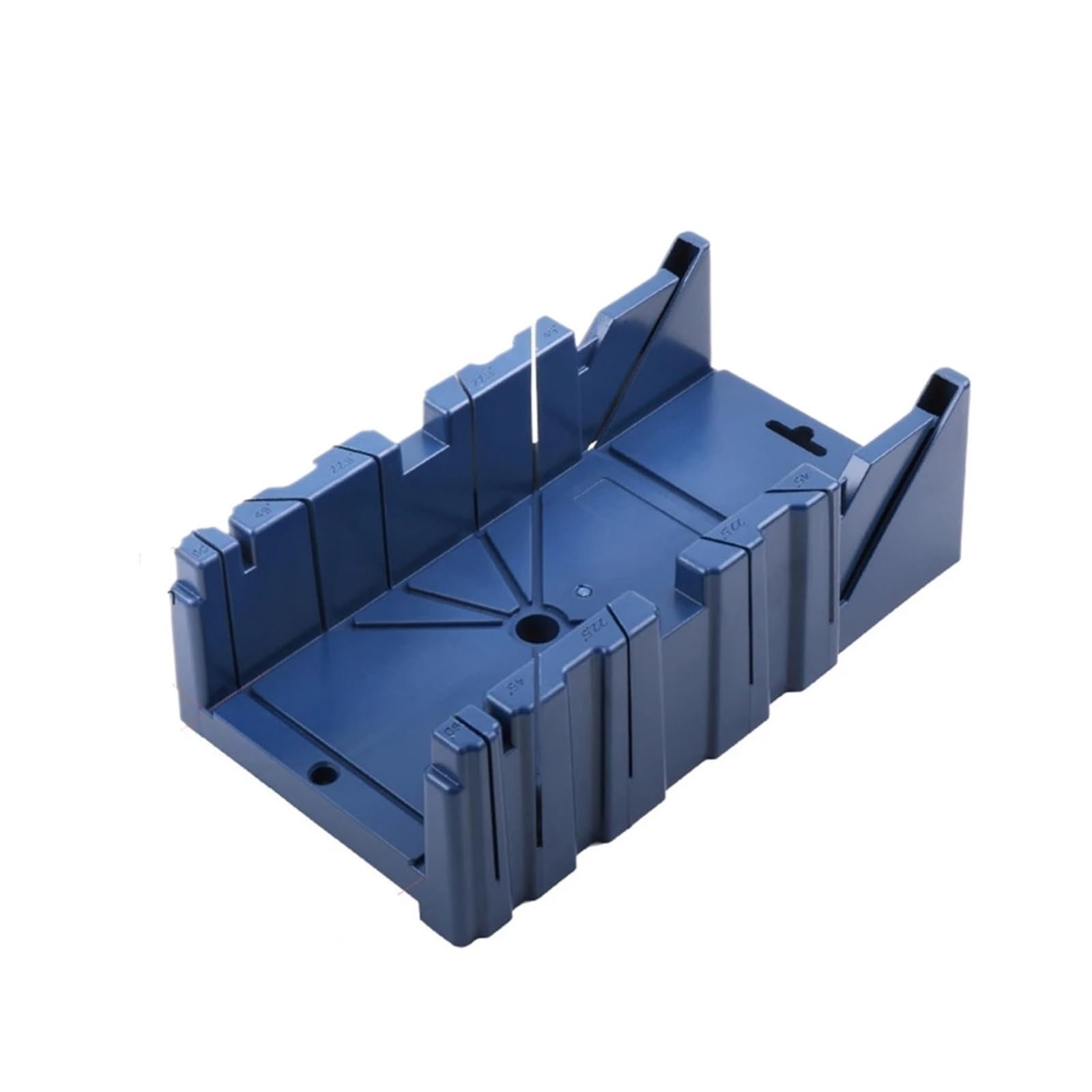 Ydyaenio Blue Mitre Block Tool Mitre Saw Box Woodworking 45 Degree Cutting Multifunction 90 Plastic Cabinet For Woodworking, Crafting And Carpentry