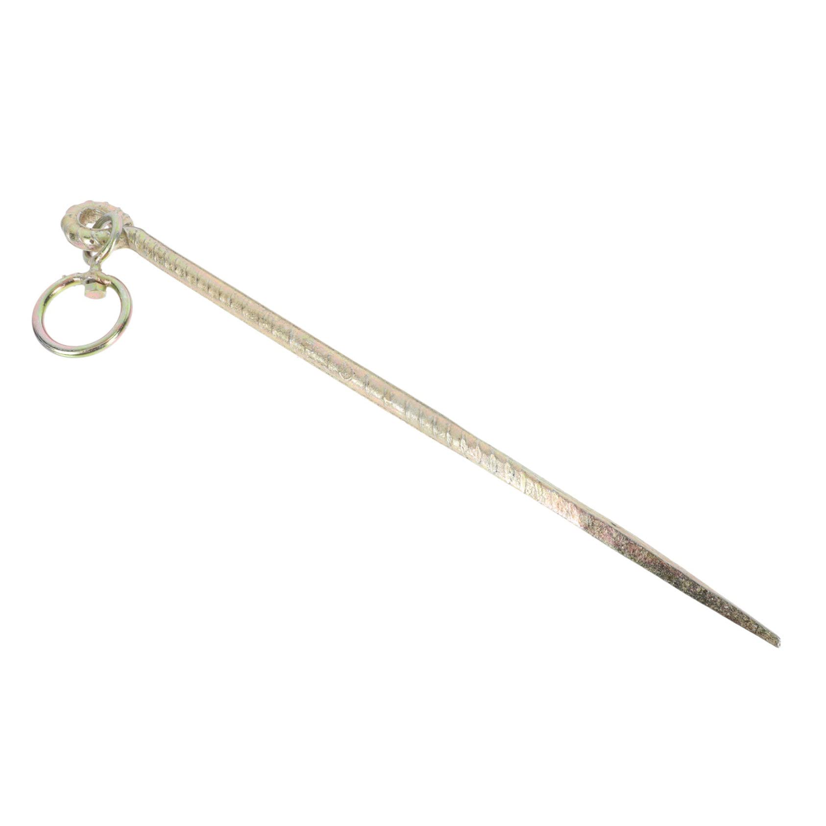 Yardwe 1 Pc Poste De Atar Ancla De Tierra para Mascotas Estaca para Perros De Alta Resistencia Estaca para Perros para Acampar Perro Atar Estaca para Mascotas Exterior Oveja Planchar