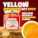 Tradiciones Andinas Non-Spicy Yellow Pepper Paste 7.5 oz - Aji Amarillo Sin Picante, Chili Pasta, Pepper Products for Peruvian Food, Chili Sauce, Ají Peruano, Peppers of Peru