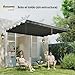 Imagen de Outsunny Techo de Pérgola 2,5x2,55 m