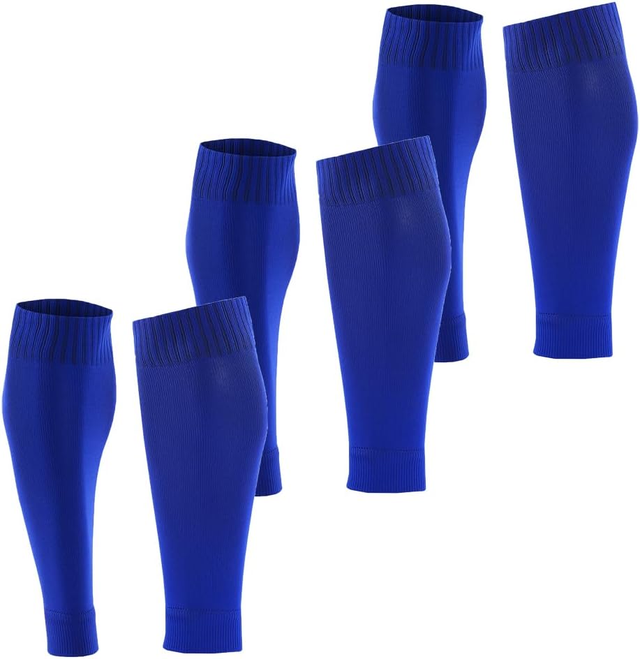 FitlivaLeg Sleeves - Grip Socks Alternative to Long Sports Socks - Multicolor (3/12 Pairs)