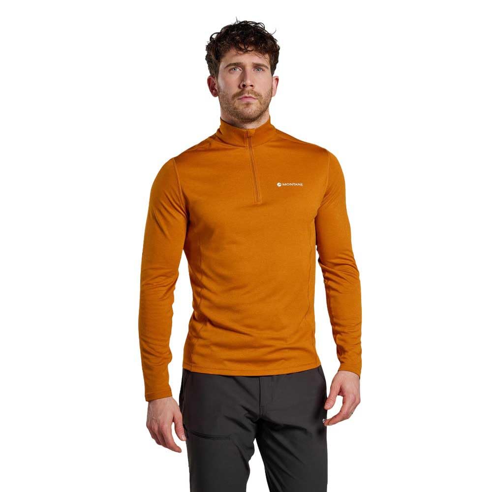 Montane Men's Amber Dart Half Zip Sweatshirt Xl Orange