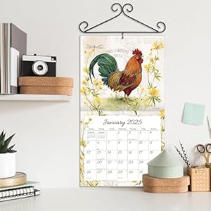 Langproudrooster2025wallcalendar25991001936  Urban Country Home Decor Lang proud rooster 2025 wall calendar 25991001936  urban country home decor