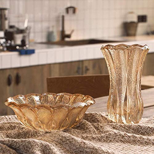 Vase décoration maison en cristal transparent pour table basse - 4