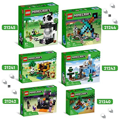 LEGO 21242 Minecraft Die End-Arena Set, Player-vs-Player Battle' Action-Spielzeug mit Lava, Enderdrache und Enderman-Figur, Geschenk für Kinder ab 8 Jahren – Bild 6