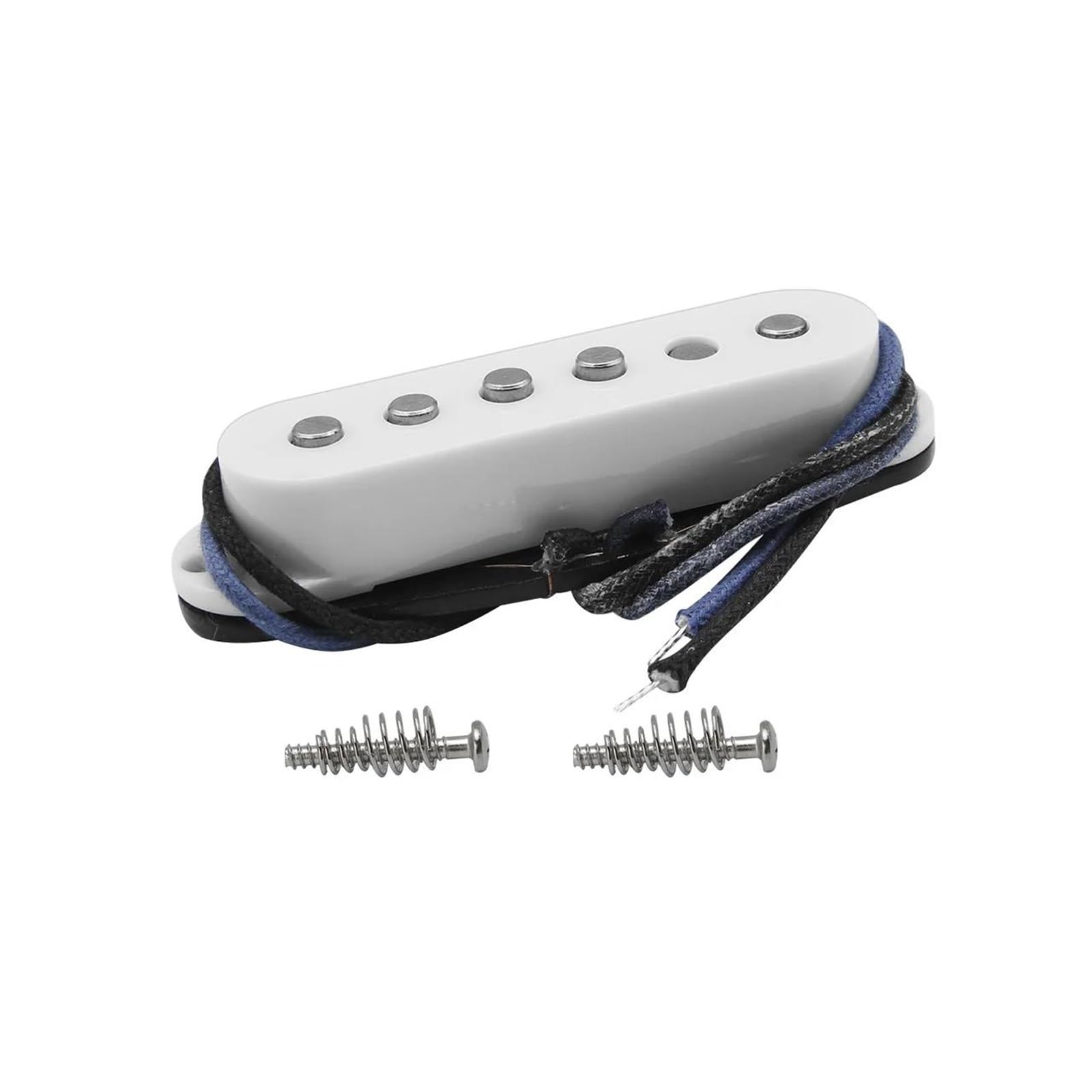 3 Teiliger Retro Alnico 5 Elektro Tonabnehmer Interlaced Gitarre Single Coil Weiß 52 Mm