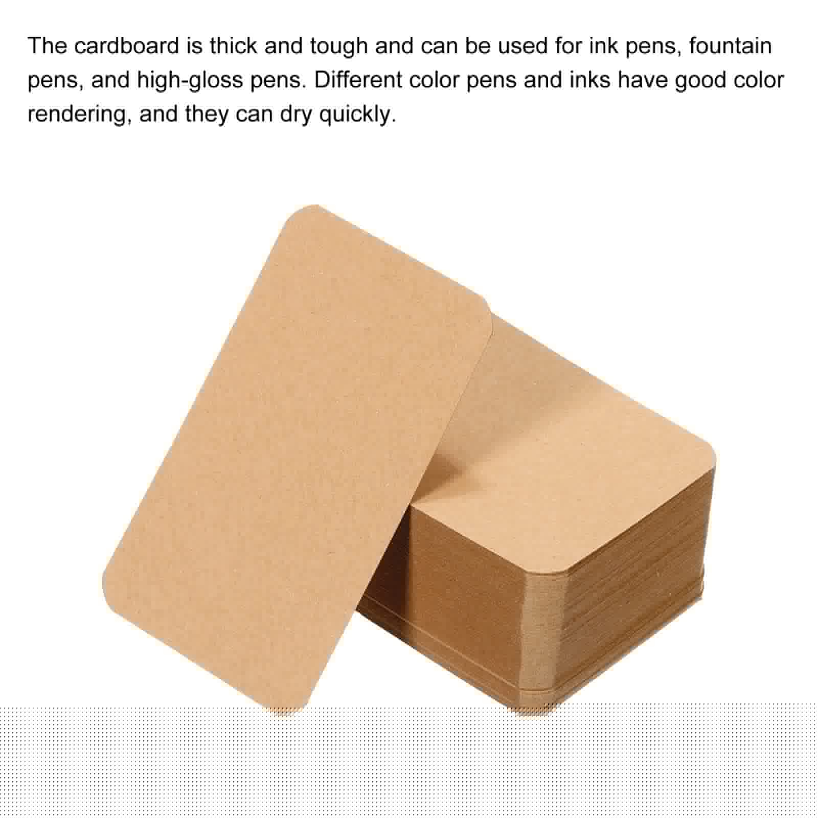 PATIKIL 3.5" x 2" Blank Paper Business Cards - Image 4