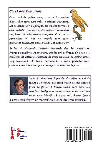 Cores dos Papagaios: A introdução da criança às cores da natureza