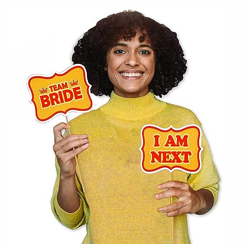 Image of Rozi Decoration Props for Haldi Ceremony Bride Decoration Items Set of 15 Pcs Haldi Ceremony Decoration Kit for Wedding Decor, Haldi PhotoBooth Props for Groom & Bride
