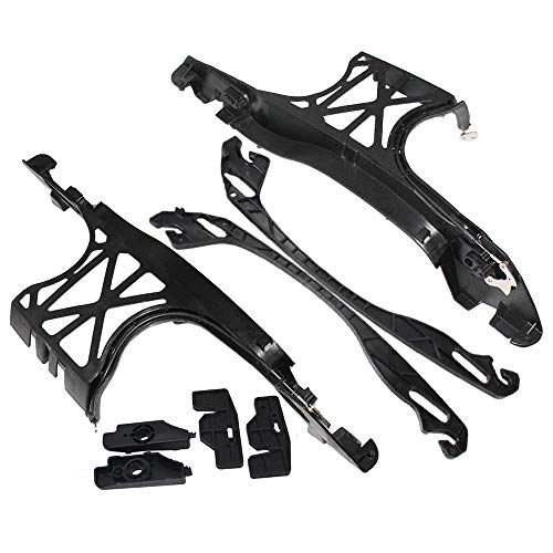 Kit Hebillas para Alforjas ZXMOTO Negro Brillante miniatura 5