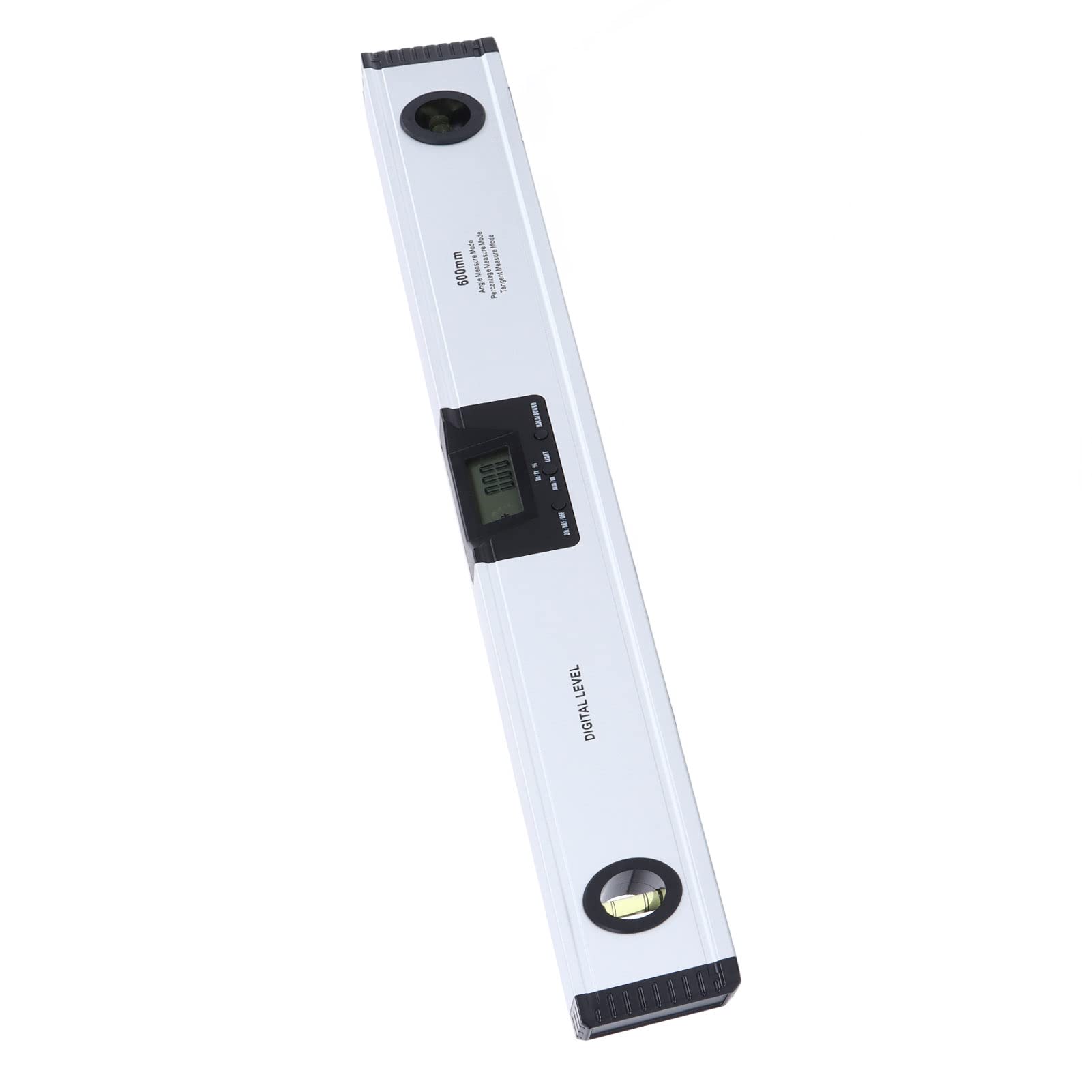 KIMISS Niveau Numérique Magnétique - Niveau Numérique Magnétique Puissant Rétroéclairage LCD Industriel de Haute Précision à Bulle en Alliage d'aluminium (600mm)