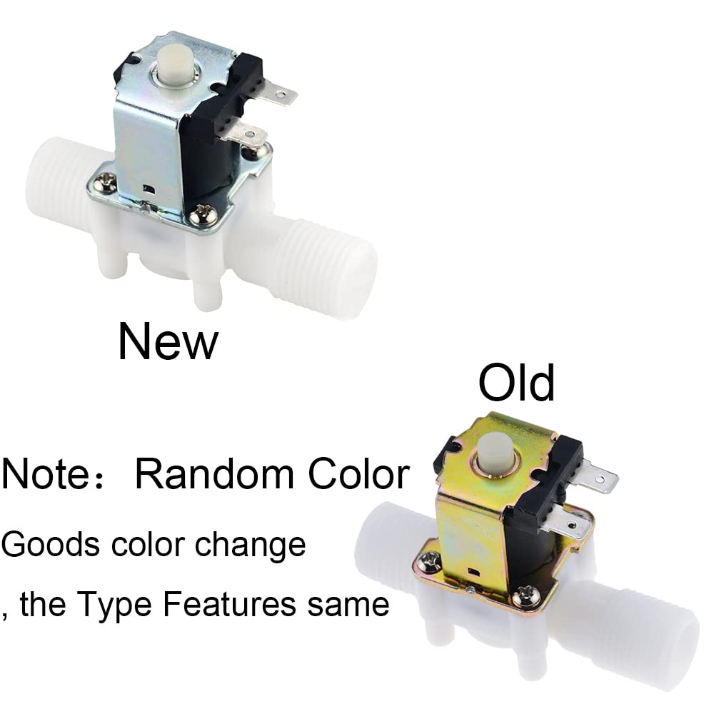 ，Válvula solenoide unidireccional normalmente cerr Dispensador magnético de agua potable, controlador de presión neumático, interruptor de 1/2" CC, 12 V/24 V(Dc 24v)