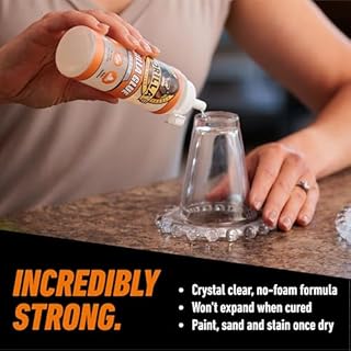 Gorilla Clear Glue, 5.75 Ounce Bottle (Pack of 1) - Crystal Clear, All Purpose, and Water Resistant