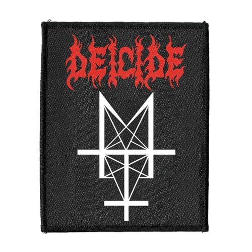 Plastichead Deicide Trifixion Band Logo Sew On Patch