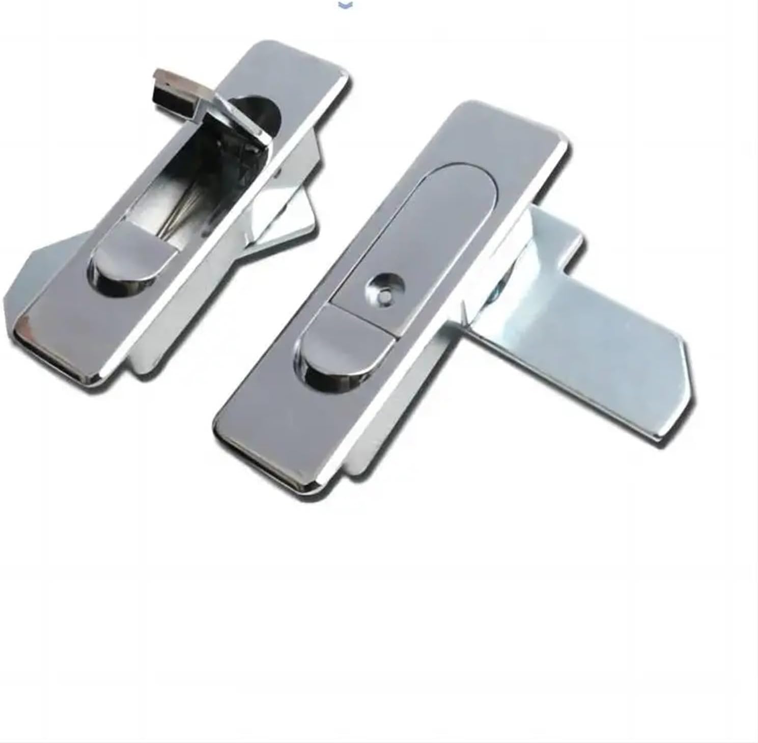 3Sets Zinc Alloy Foundation Equipment Door Lock Electric Cabinet Door Lock Communication Box(3Sets-bright-509-1)