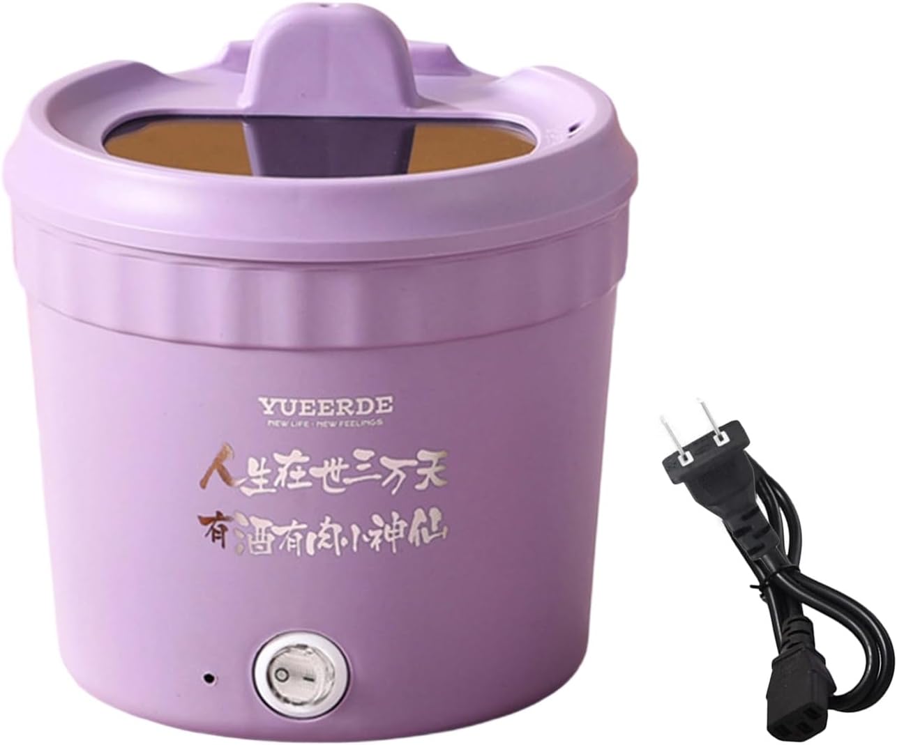 110V Electric Hot Pots Electric Cooking Pots 450W Round Nonstick Noodles Pots Suitable For Dormitories Cooking