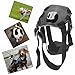 Dog Harness for Gopro, with 2 Mouting Base,Soft Adjustable for Small Medium and Large Dogs for Gopro 12 11 10 9 8 7 6 5 4 3, for DJI Osmo Pocket Camera and Insta360