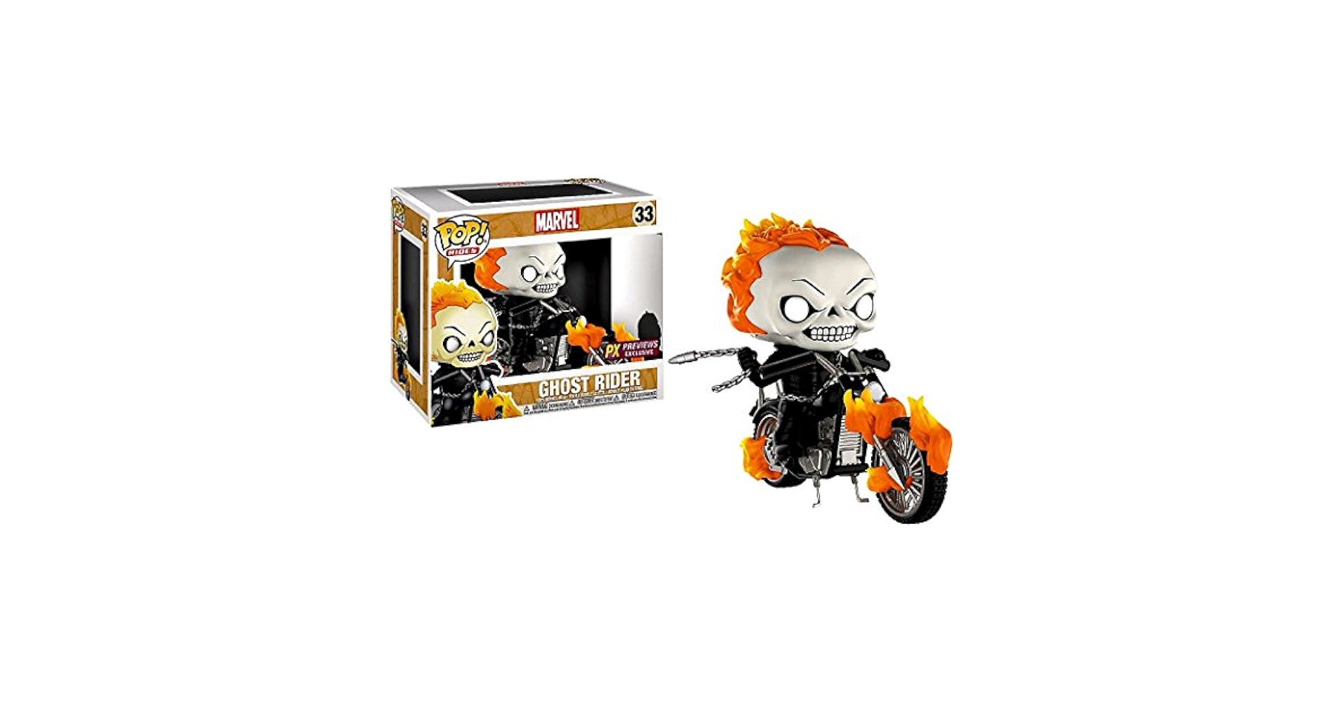 MARVEL GHOST RIDER Vinyl フィギャア MARVEL GHOST RIDER Vinyl フィギャア Amazon.com: Funko POP