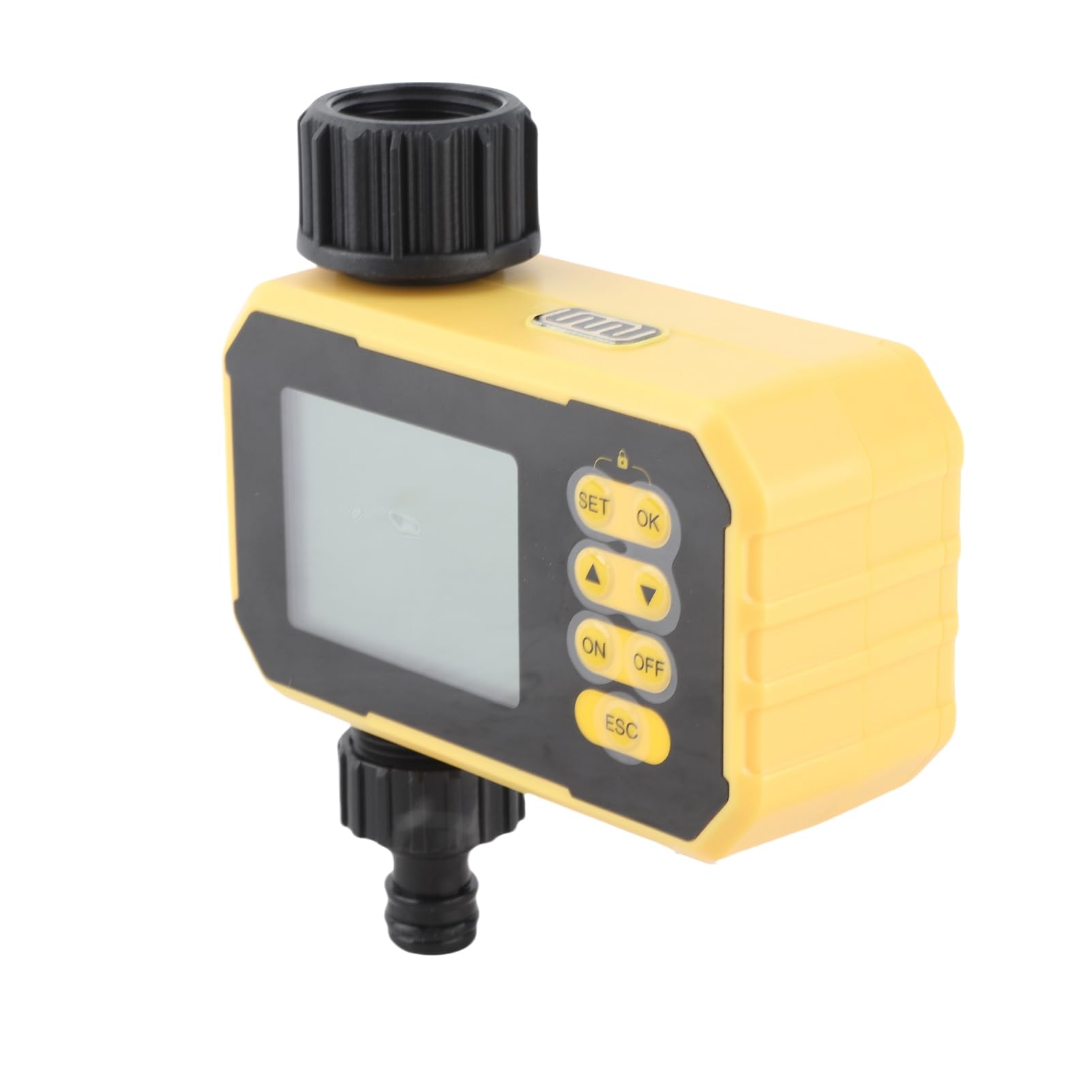 Timer di irrigazione solare automatico con sensore di pioggia per giardino, timer intelligente per cortile della villa, materiale ABS