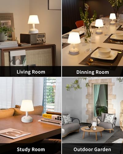 Kdg AMZ-TBL-012 Modern Cordless Small Table Lamps, Outdoor Portable Shower Waterproof Led Dimmable Desk Lamp thumb #5