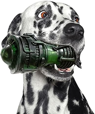 FifthQuarter Squeaky Dog Toys: Almost Indestructible Dog Toys for Aggressive Chewers Natural Rubber Tough and Durable Puppy Chew Toys for Medium and Large Breed