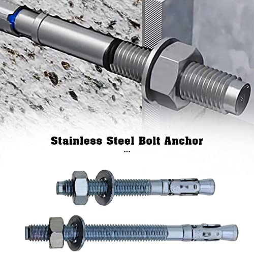 25 Set Expansion Screw Bolts External Hex Nut Expansion Sleeve Anchor Bolt Fixing Anchors M10X90 M10X120 M12X100 M12X120Mm #TOP1