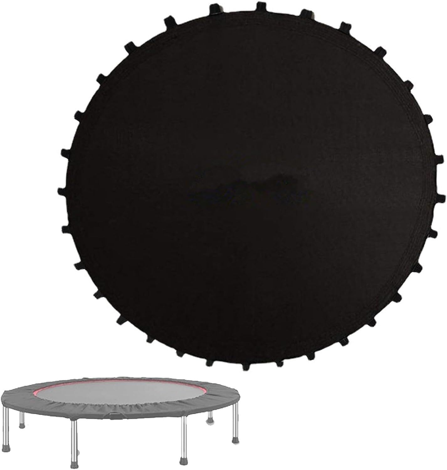 LXUKYG Trampoline Jumping Mat Mesh Trampoline Jumping Mat Accessories (only Jumping Cloth for Round Trampoline Accessories (Size : 60inches)