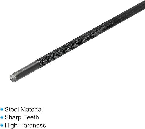 Miniatura 4 de PATIKIL Lima afiladora de cadena de motosierra, paquete de 3 afiladores de sierra de cadena redonda de 532 pulgadas (0.157 in) con mango de plástico