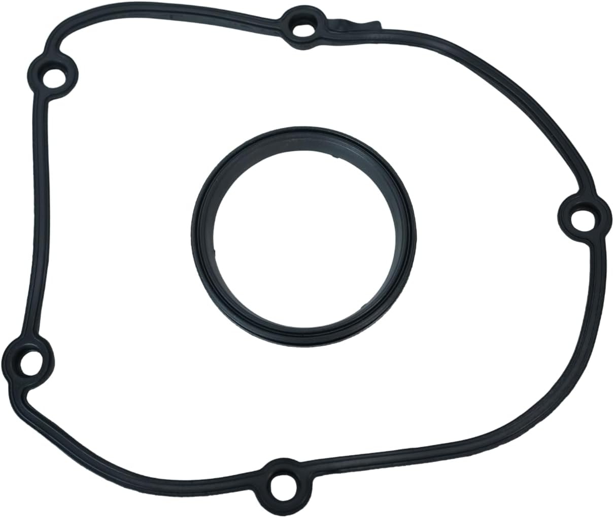 Upper Timing Chain Cover Gasket Seal for Audi Volkswagen | Compatible with VW Jetta Passat Tiguan Eos Golf Beetle, Audi Avant A3/S3 Q3 Q5 TT Coupe, Replace 06J103383D