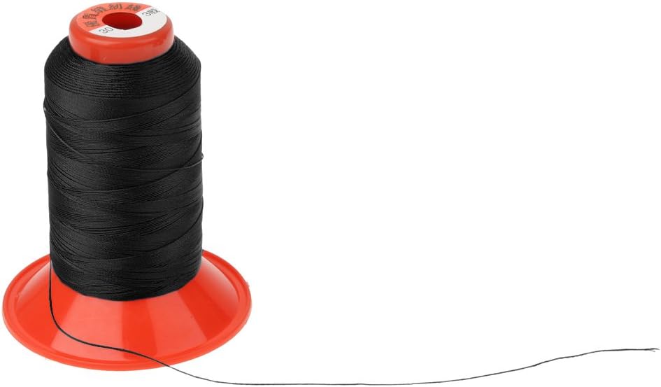 Robust Nylon Sewing Thread for Backpack Tent white (Color : Black)
