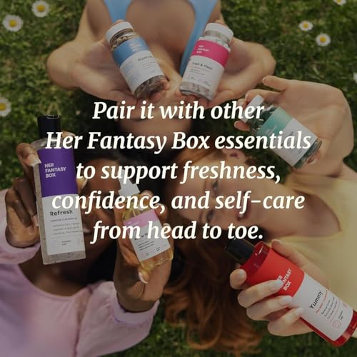 Image of Her Fantasy Box Yummy | Body Wash - Indulgent, Luxurious Body Wash for Deep Cleansing, Moisturizing, and Nourishing Skin - Refreshing Scent for All Skin Types - 16 oz