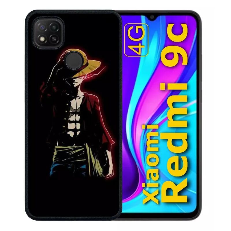 Générique Coque Pour Xiaomi Redmi 12C Antichoc | Doux TPU Silicone Protection Housse, Étui De Téléphone Manga One Piece First Crew Compatible Avec