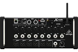 Behringer X Air XR16 Digital Mixer: Empowering Remote Mixing via iPad/Android and Wi-Fi