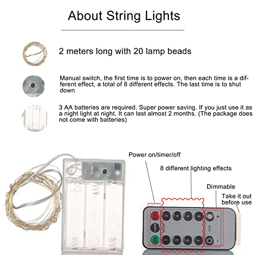 2 Pack Rustic Wall Sconces Mason Decorative Jar Wall Decor With Remote Led Fairy Lights For Home Kitchen Living Room Farmhouse Decorations (Orange, Mixed Flowers) #TOP2