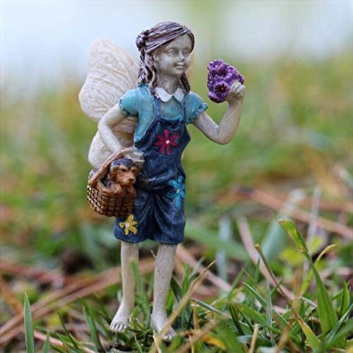 Miniature Fairy Garden Limited Edition Fairy Maggie And Toby #TOP5