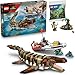 Produktbild Lego Jurassic World Mosasaurier: Die Bootmission - 76974 Lego Mosasaurier mit bedruckter Fliese, Jurassic Park Set Dinosaurier ab 8 Jahre - Neuheiten 2025