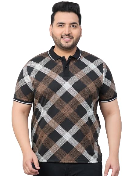 austivo Men Half Sleeve Printed Polo T-Shirt-picture-37