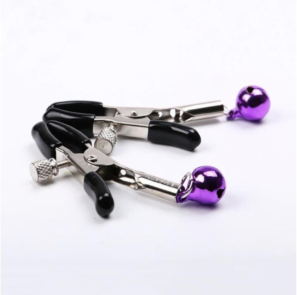 Jingle Bell Nipple Clamps for Bondage Role Play RO79923