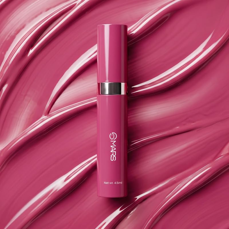 Image of MARS Drip Lip Tint for Women (4.5 ml) (02-Mulberry Drip) | Lightweight & Long-Lasting | Comfortable Long Wear | Non-patchy Reapplication |Buildable Color, Glossy Finish (Pack of 2)