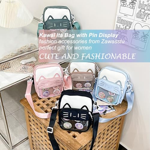 Ita Bag Crossbody Small Pin Bags with Insert Cute Anime Shoulder Purse4