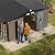 GVDV 12x10 FT Outdoor Metal Storage Shed, Durable Garden Shed with Reinforced Sidewall Girts & Updated Frame Structure, All-Weather Shelter for Backyard, Patio, Tool, Bike Storage